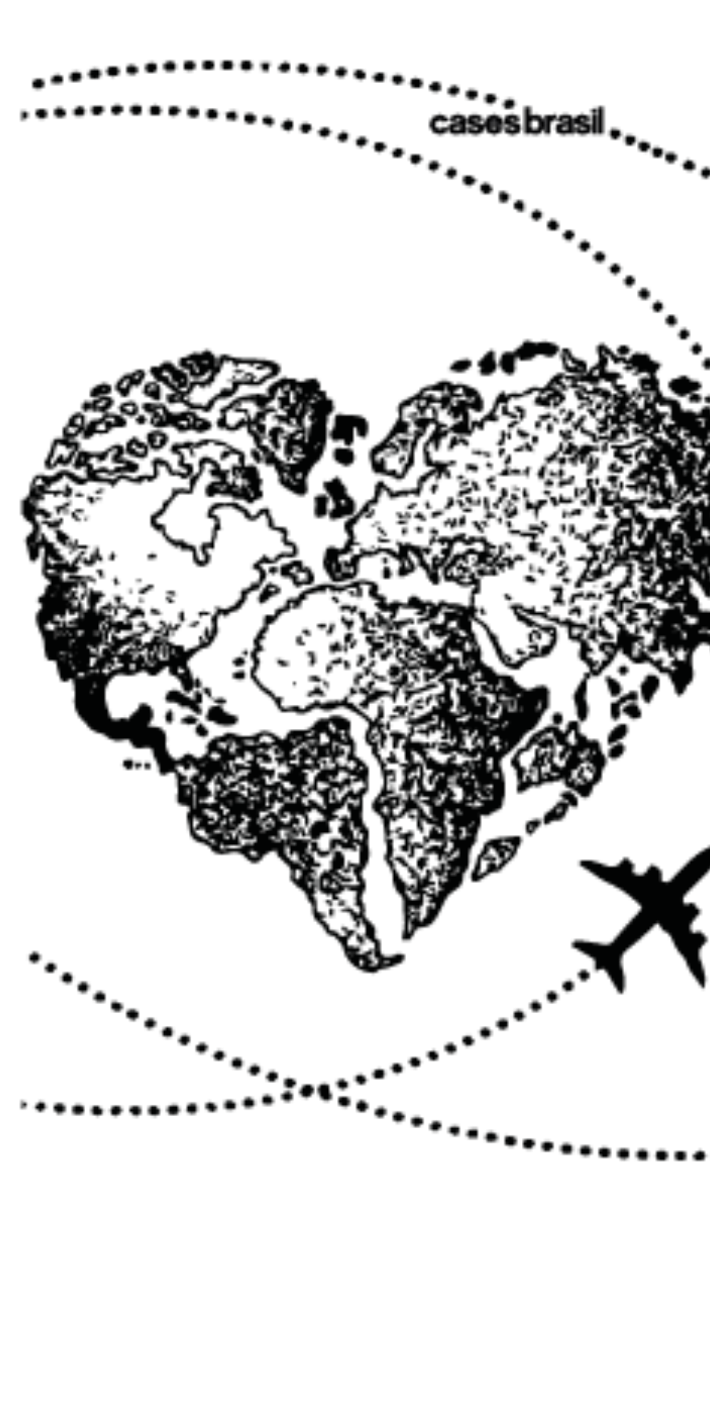 Capinha para Celular Amor por Viagens