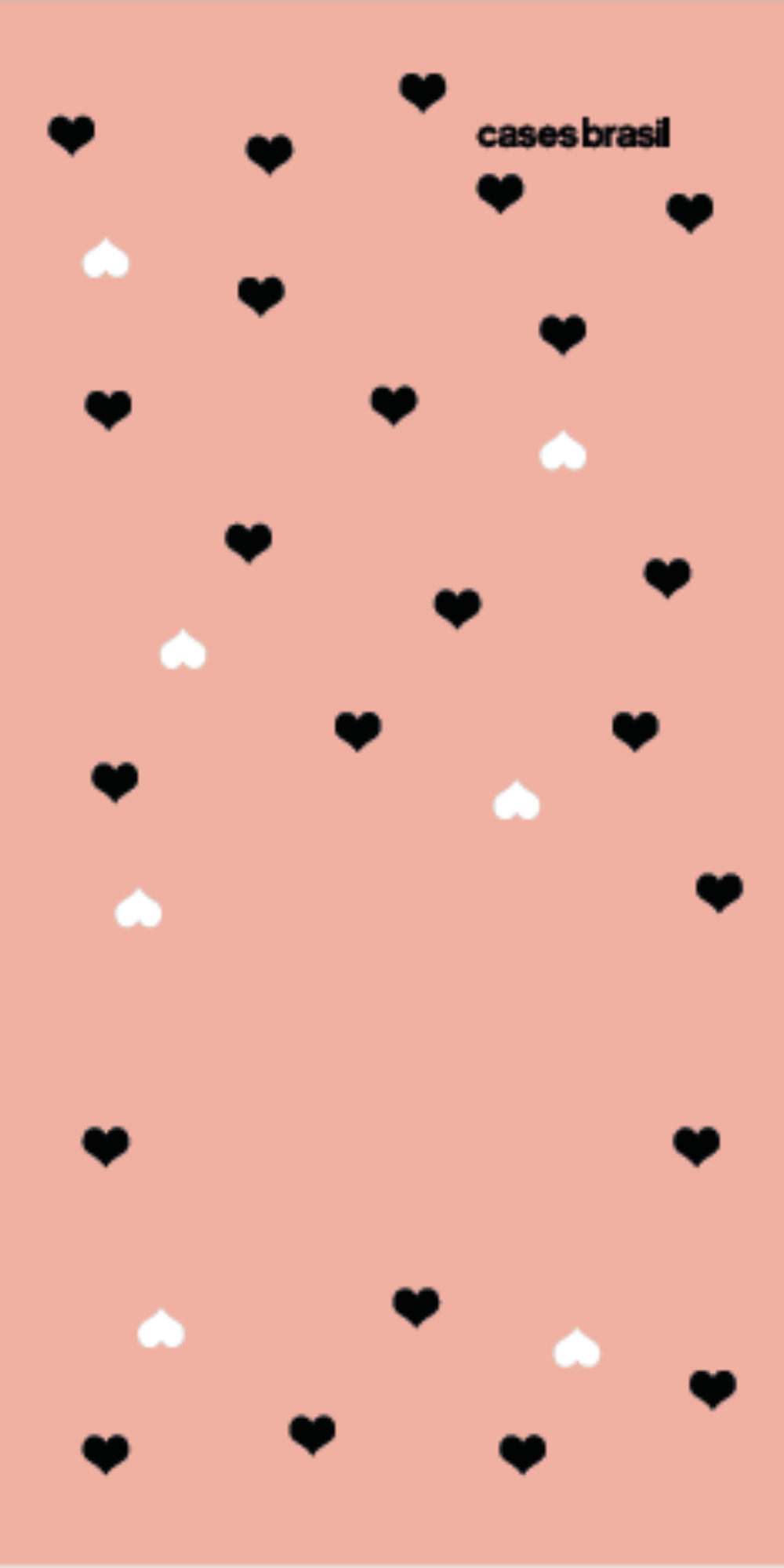 Capinha para Celular Corações Minimalistas Pink