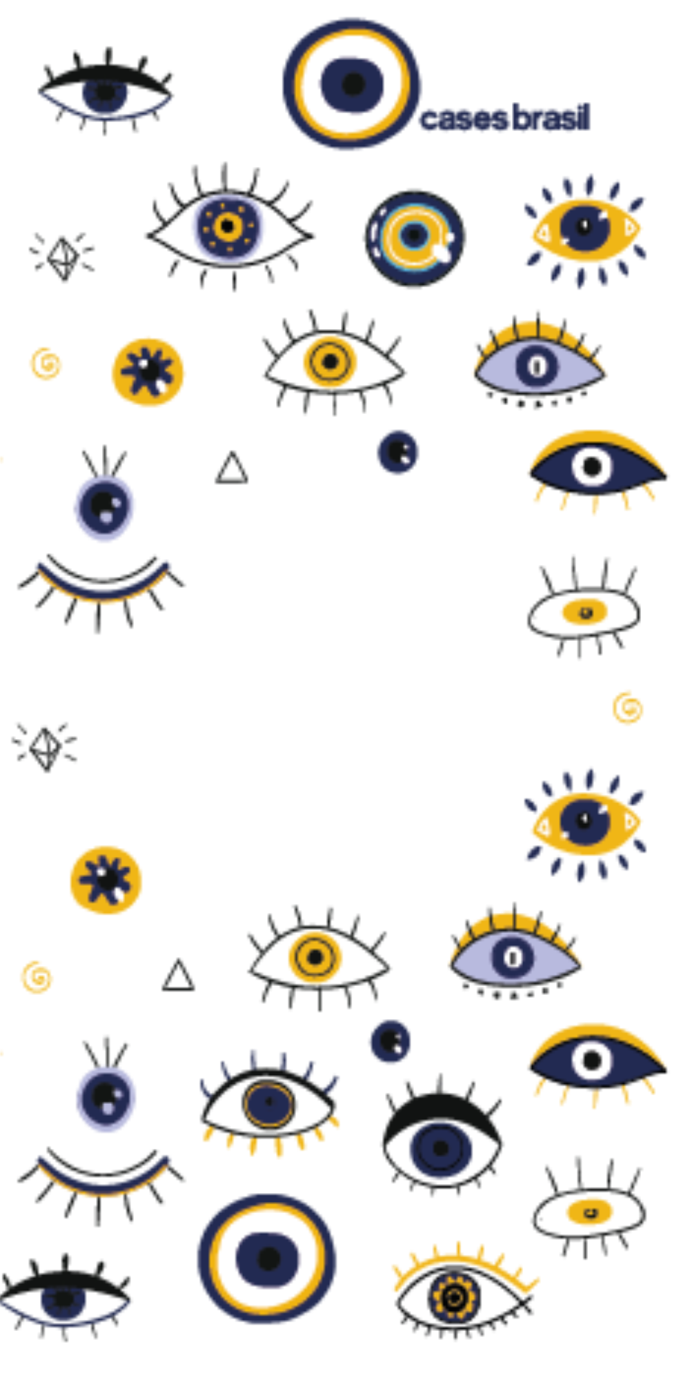 Capinha para Celular Olhos Astrais