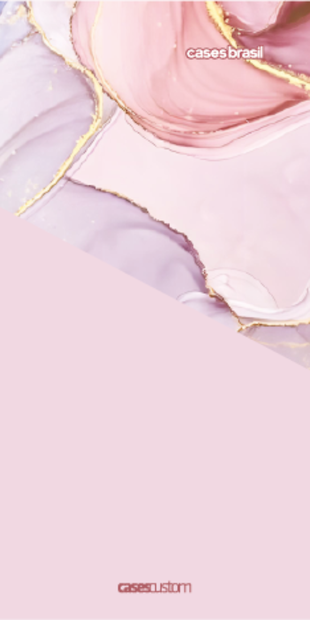 Capinha para Celular Mármore Quartzo Rosa