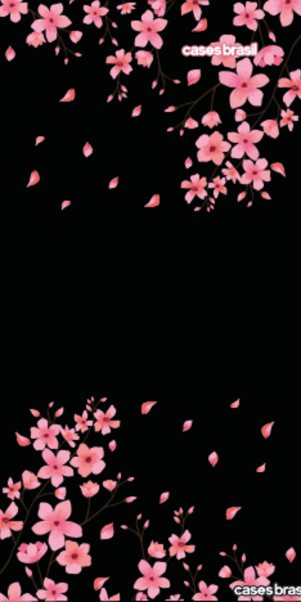 Capinha para Celular Flores de Cerejeira