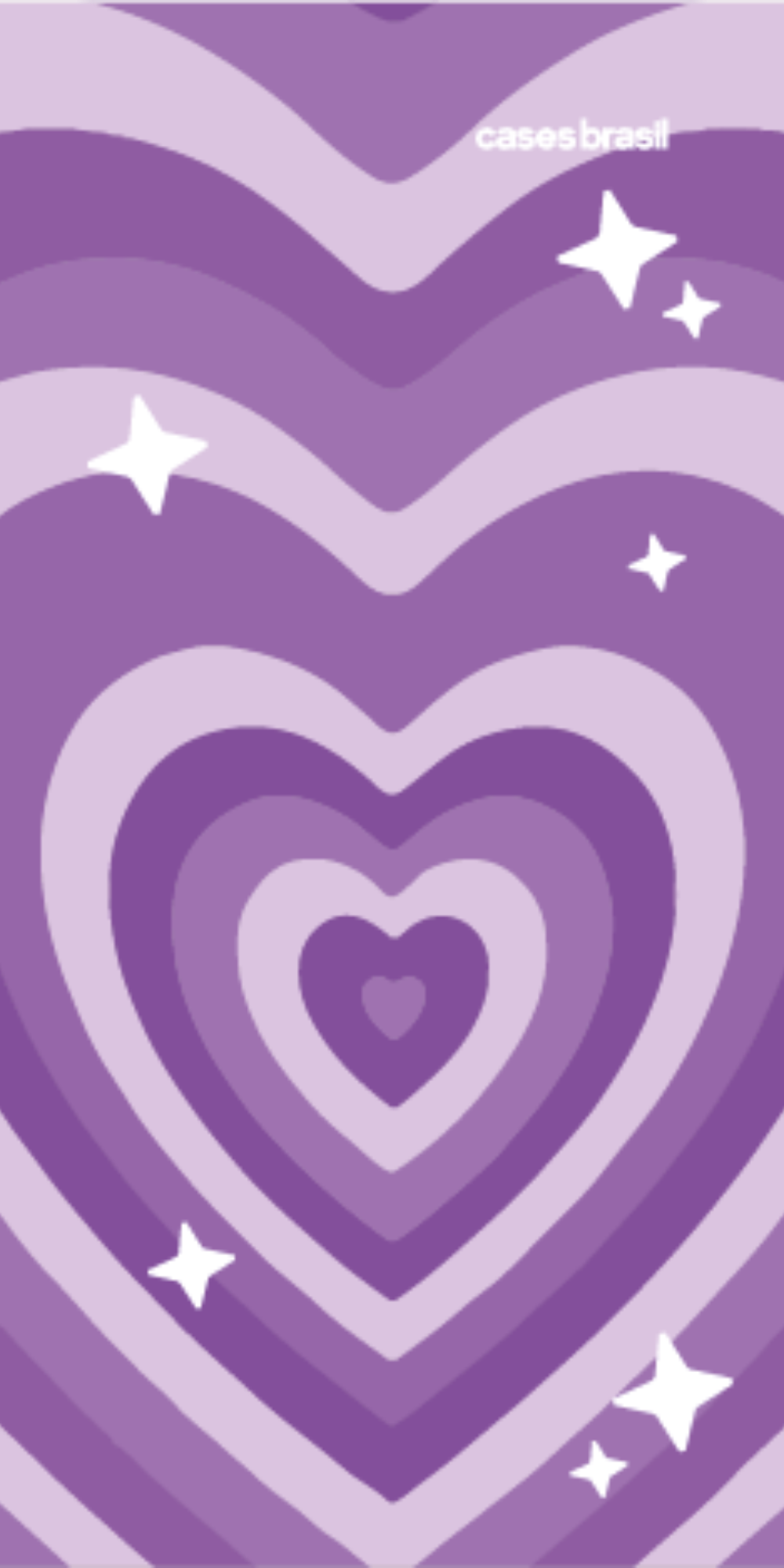 Capinha para Celular Amor Roxinho