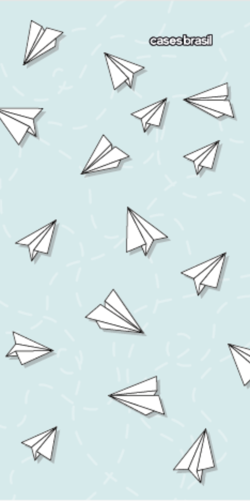 Capinha para Celular Aviões de Papel