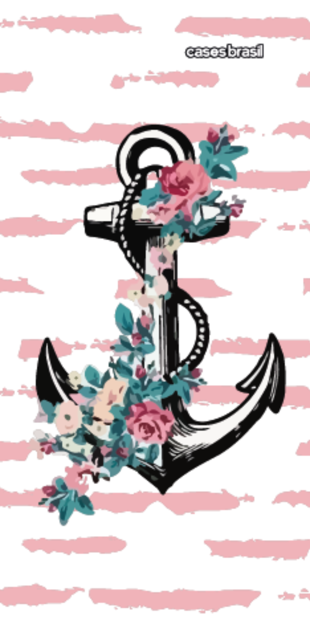 Capinha para Celular Âncora Floral