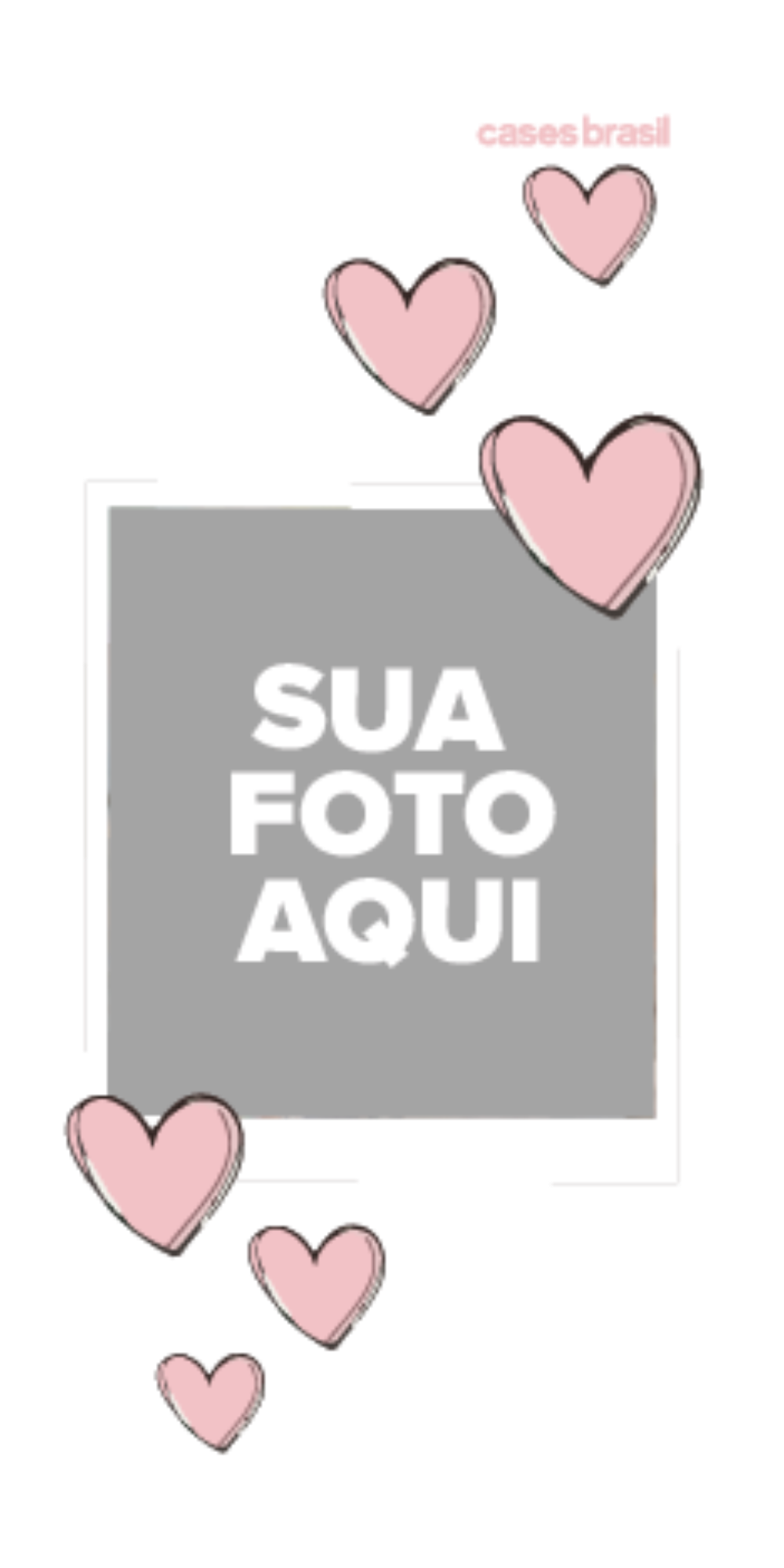 Capinha para Celular Polaroid do Amor