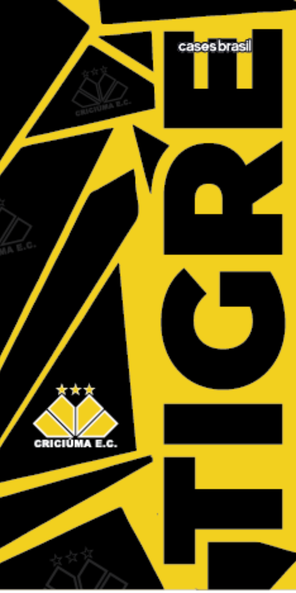 Capinha para Celular Criciúma Estampa Oficial 06