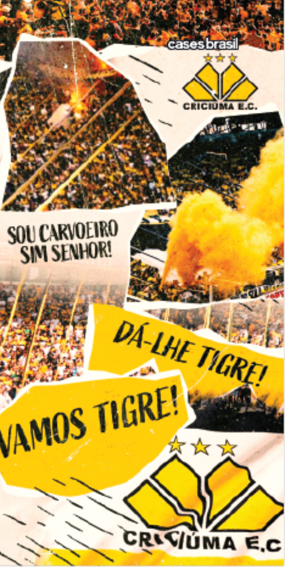 Capinha Criciúma E.C. Oficial — Estampa 07