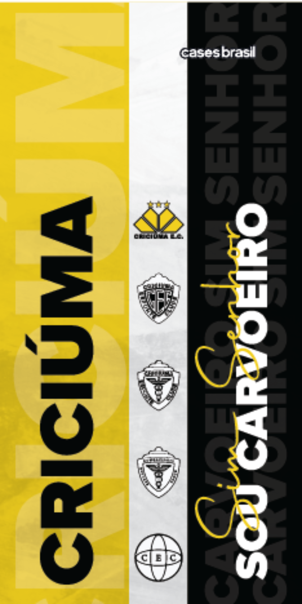 Capinha para Celular Crciúma Estampa Oficial 08