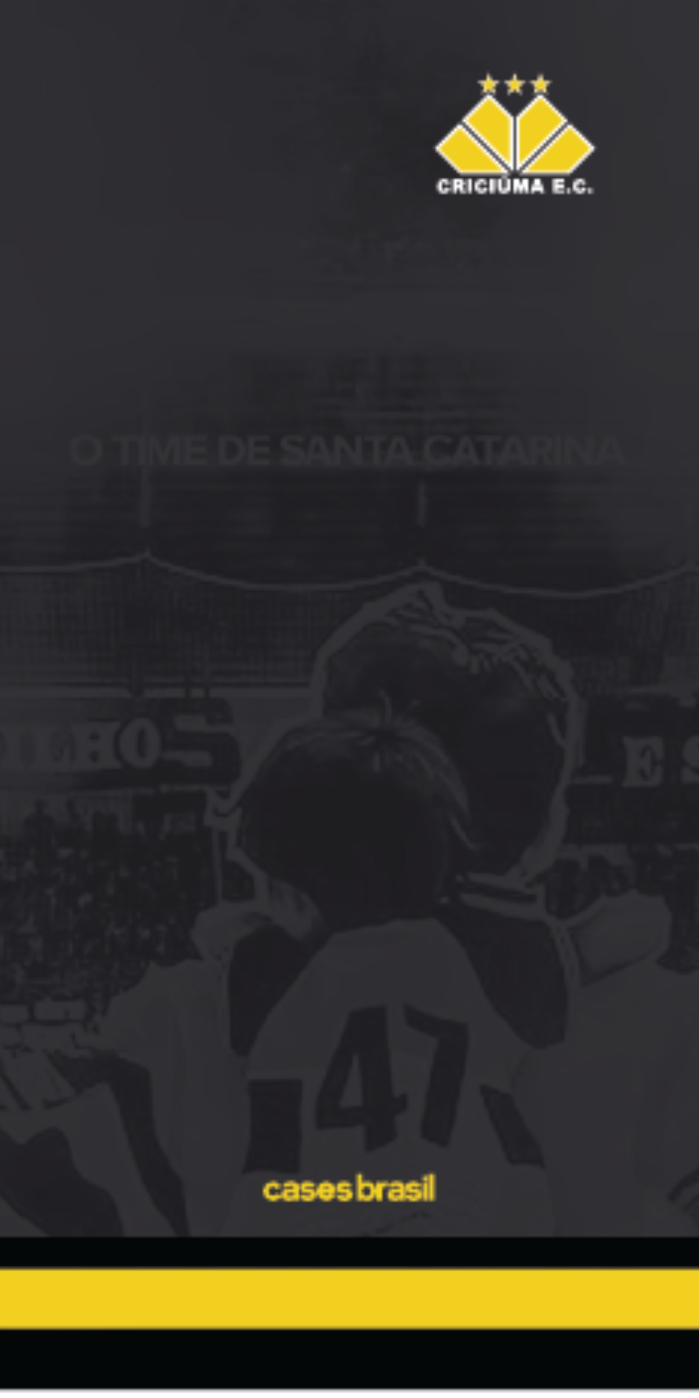 Capinha para celular Criciúma Estampa Oficial 14