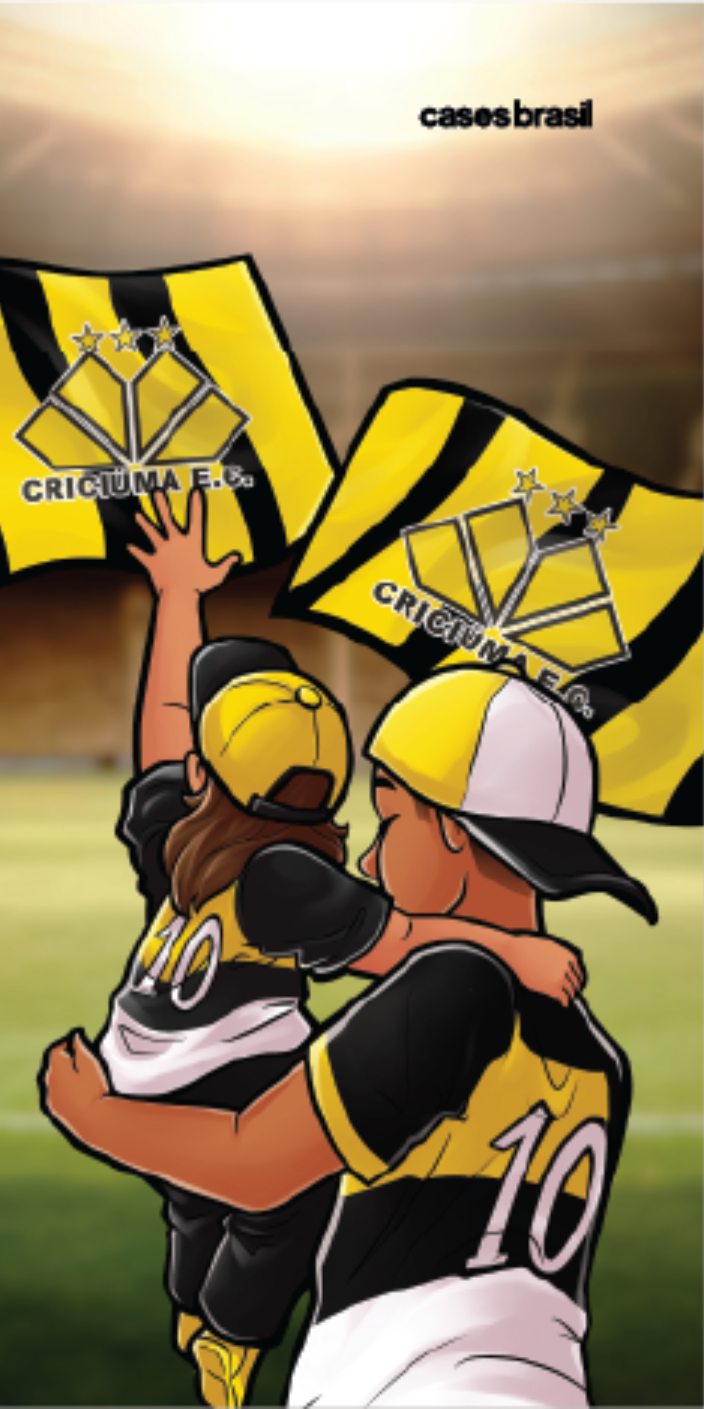 Capinha para celular Crciúma Torcedor Oficial 04