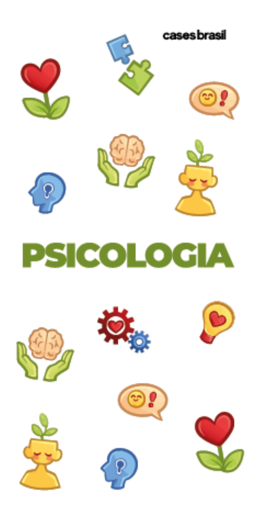 Capinha para Celular Psicologia - Profissão Com Nome