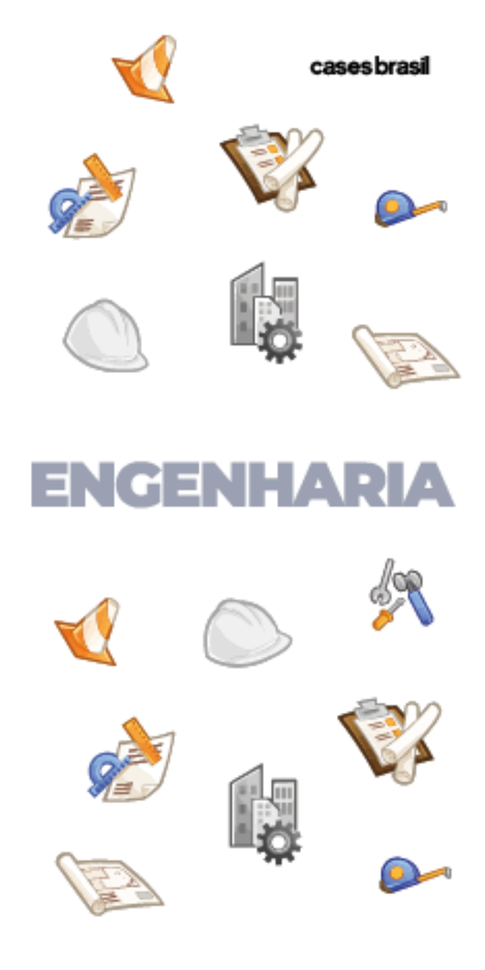 Capinha para celular Engenharia - Profissão Com Nome