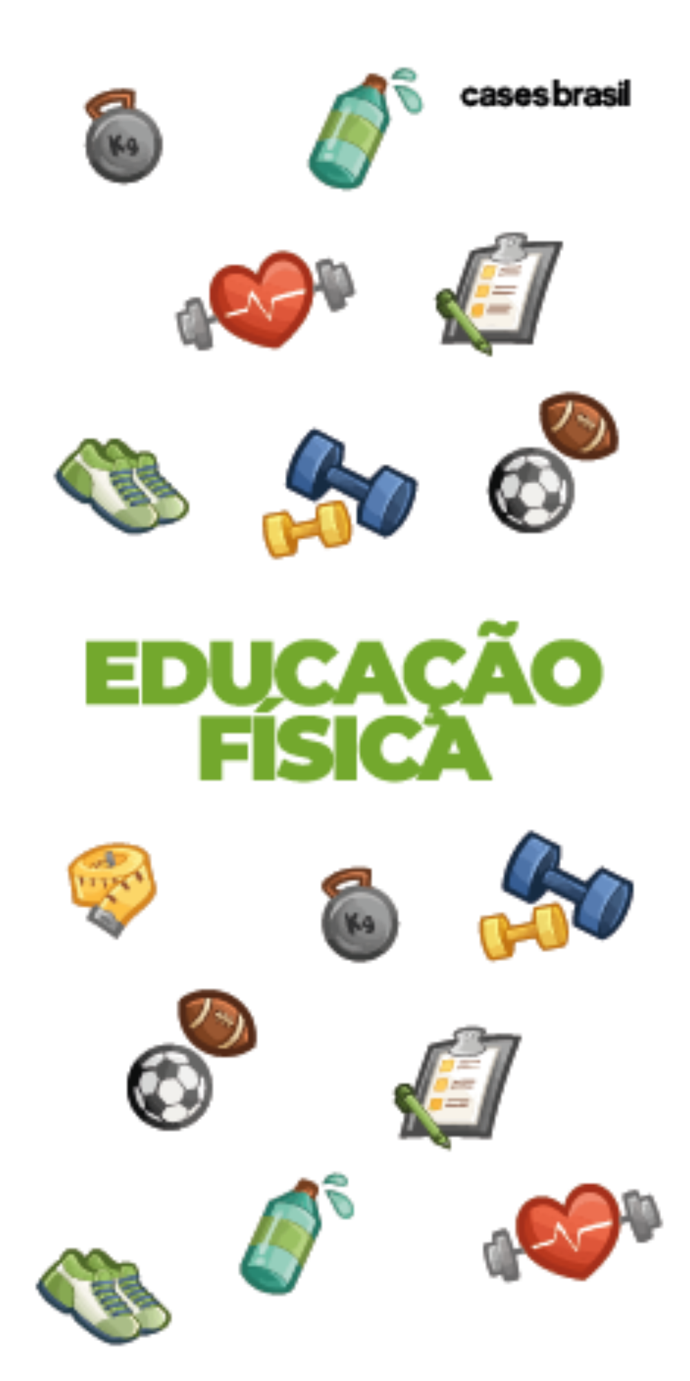 Capinha para celular Educação Física - Profissão Com Nome