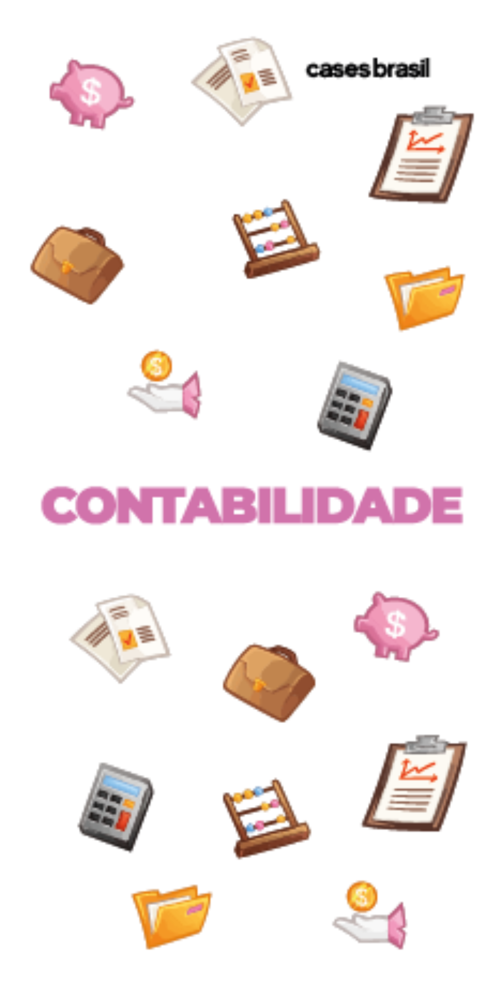 Capinha para celular Contabilidade - Profissão Com Nome