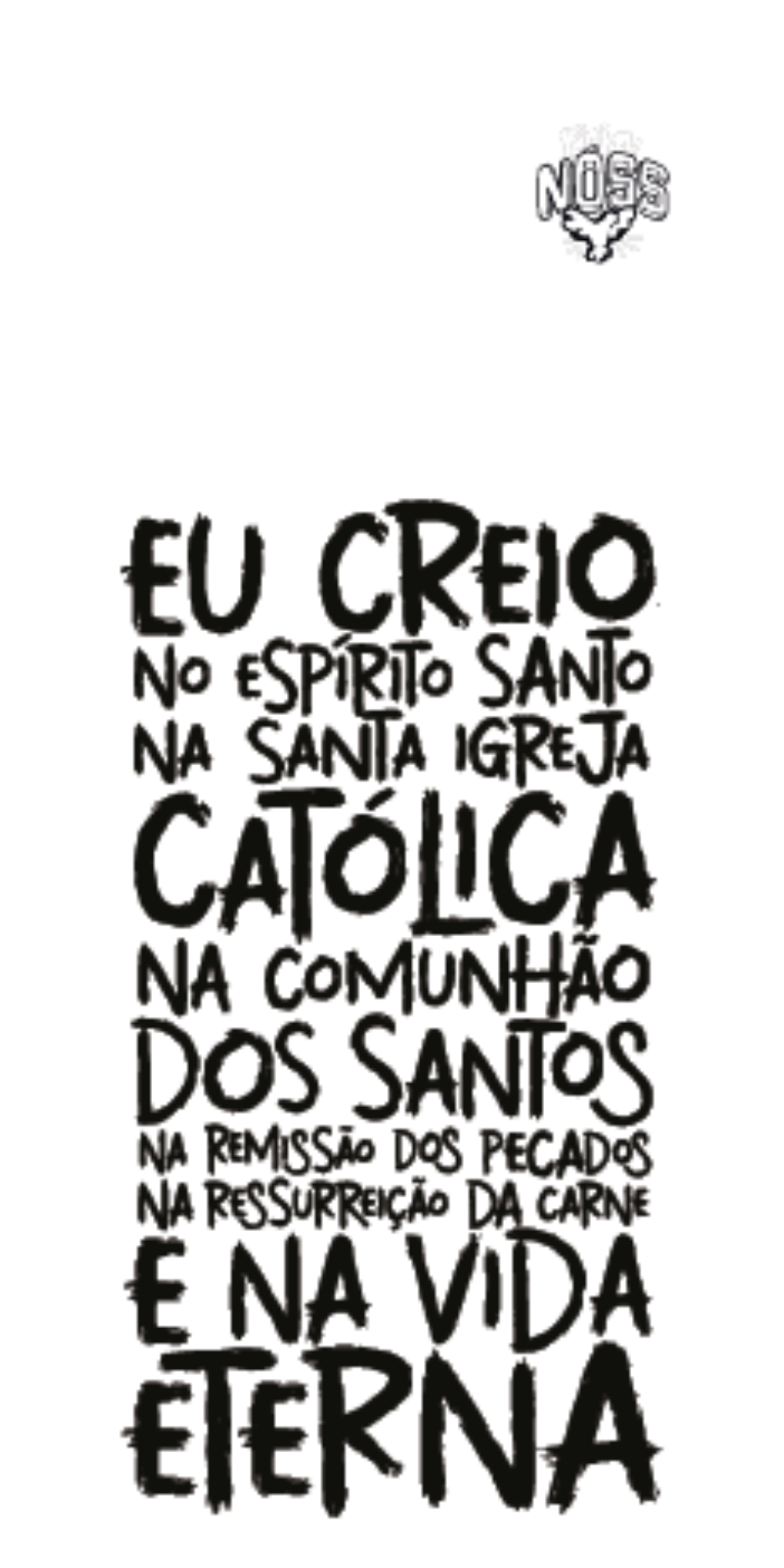 Capinha Para Celular Oração eu Creio