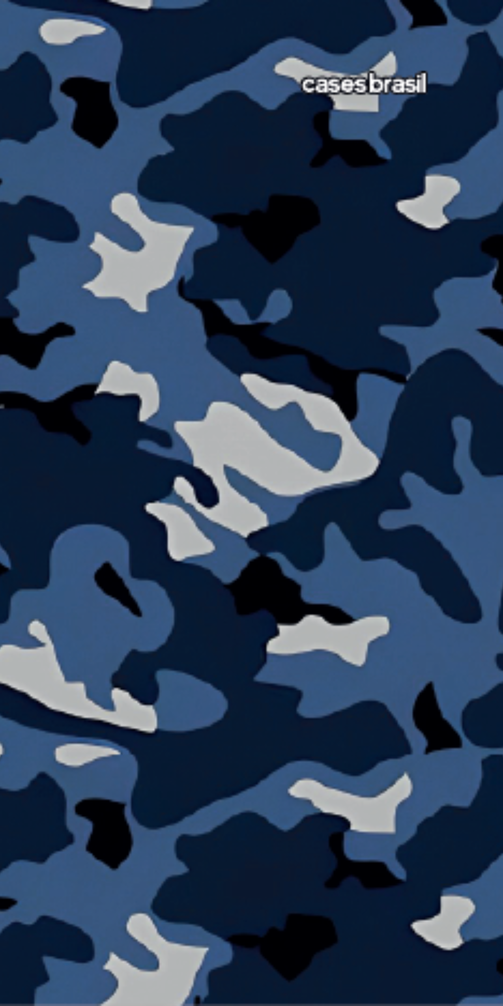 Capinha para Celular Camuflado Oceano