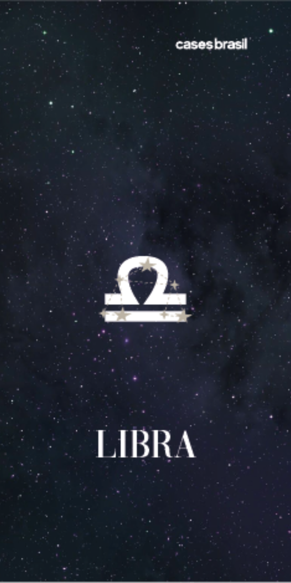 Capinha para Celular Signo Celeste Libra