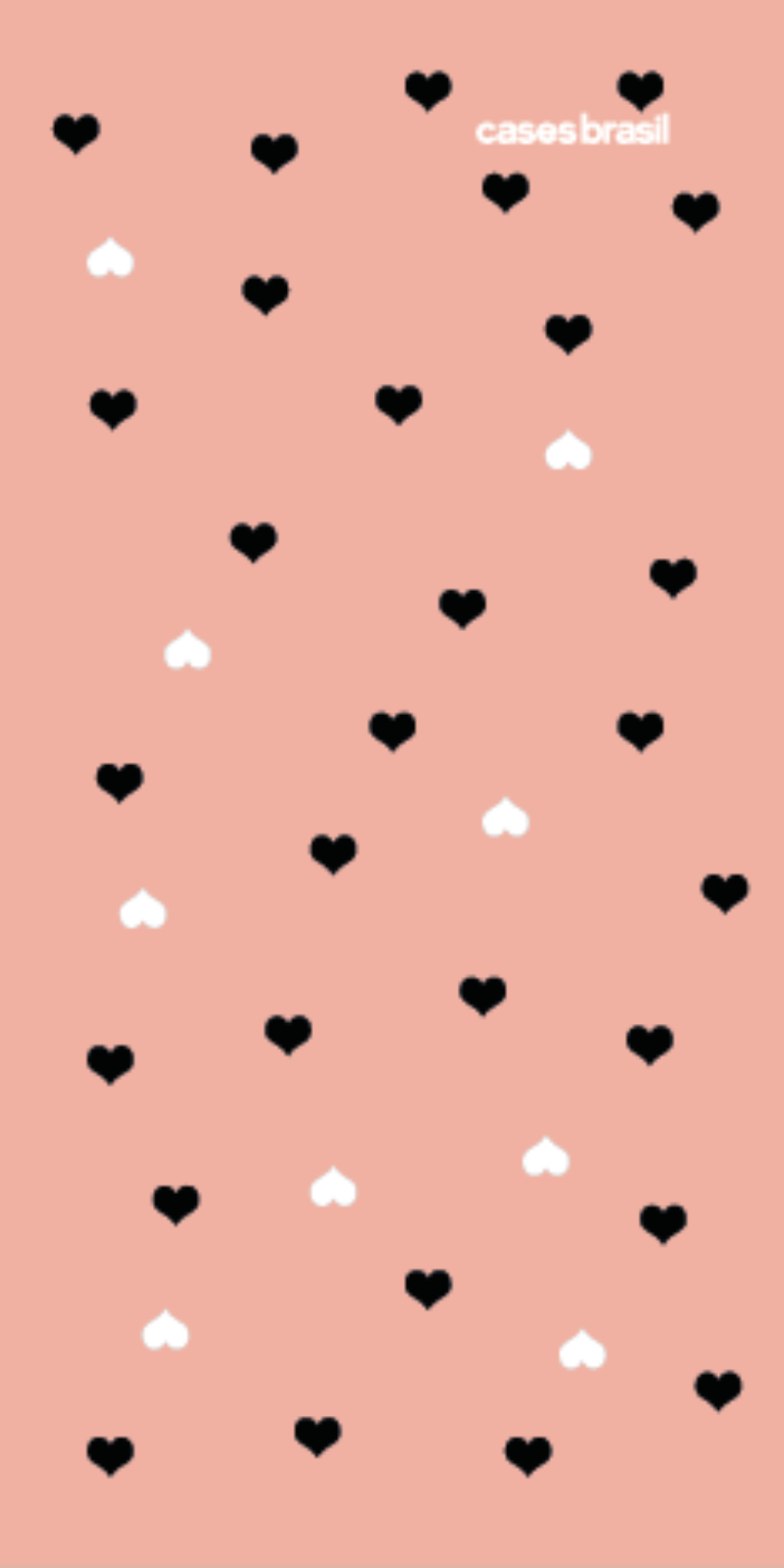 Capinha para Celular Corações Minimalistas Pink