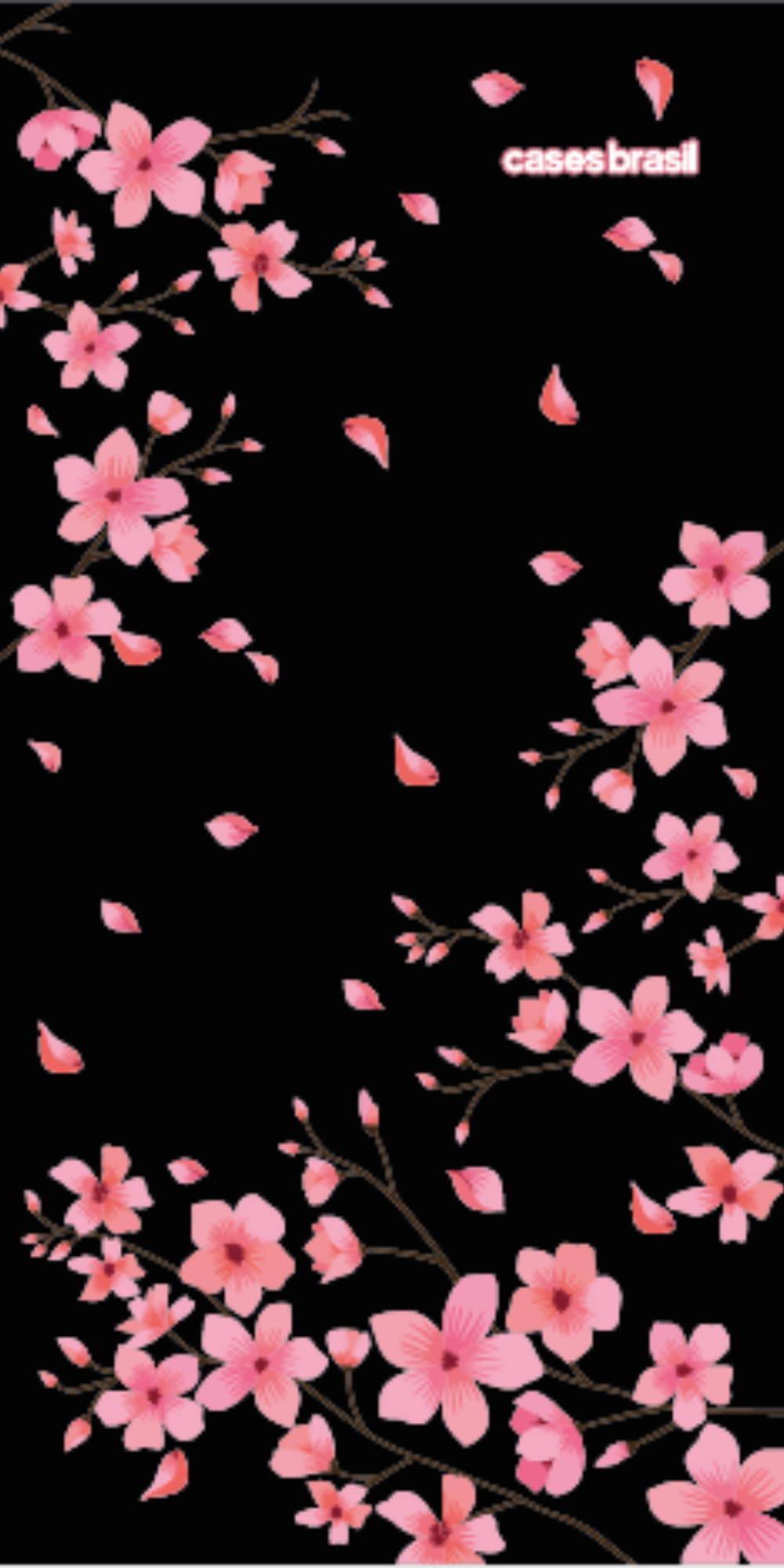 Capinha para Celular Flores de Cerejeira