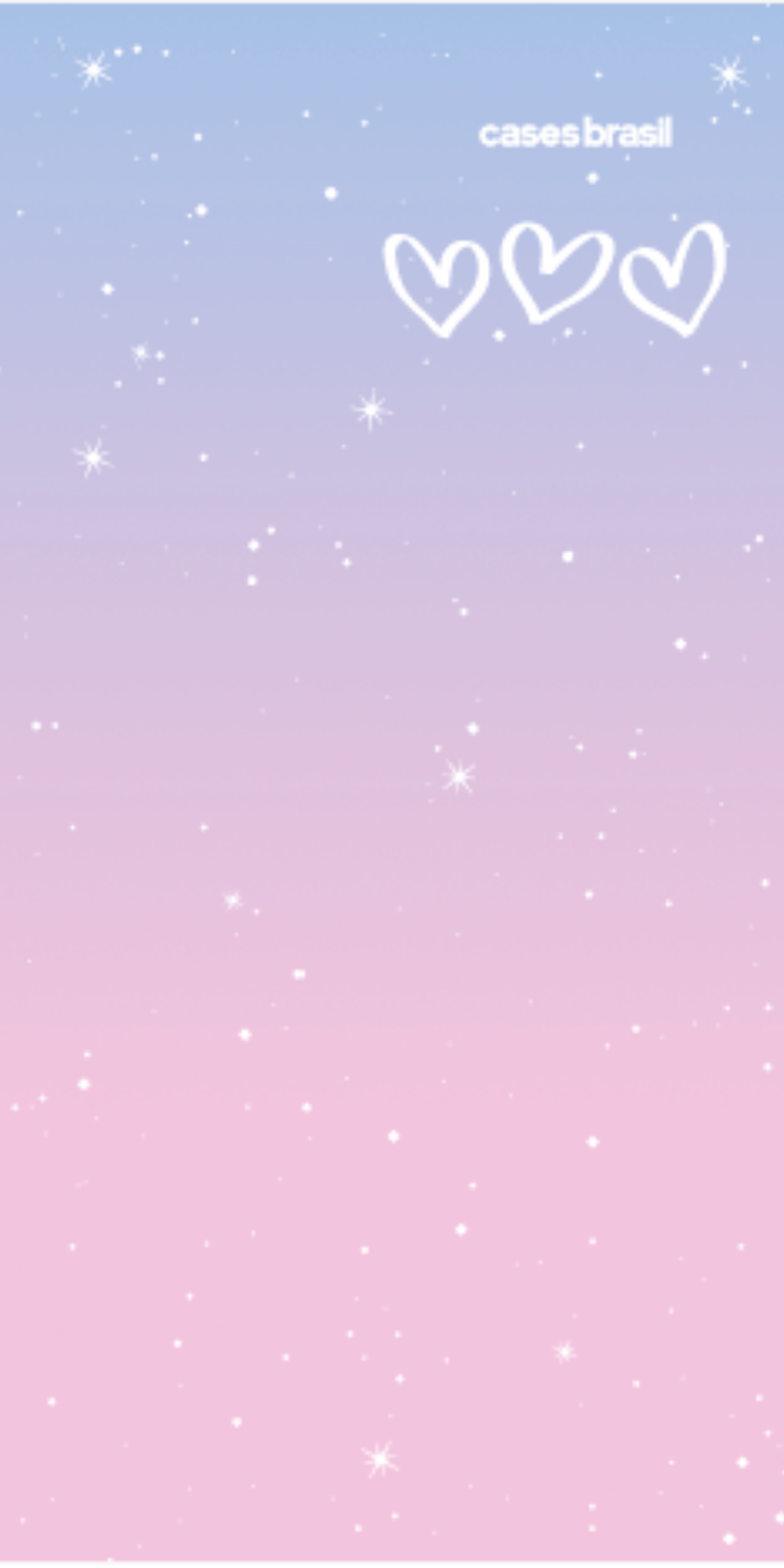 Capinha para Celular Degradê Céu Rosa