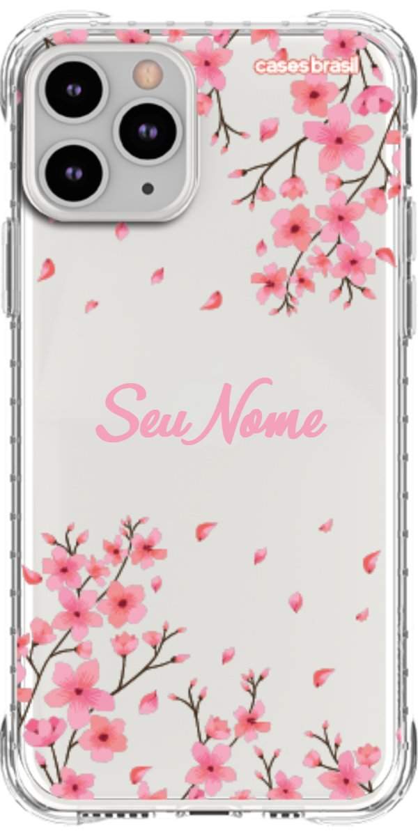 Capinha para Celular Floral Rosinha