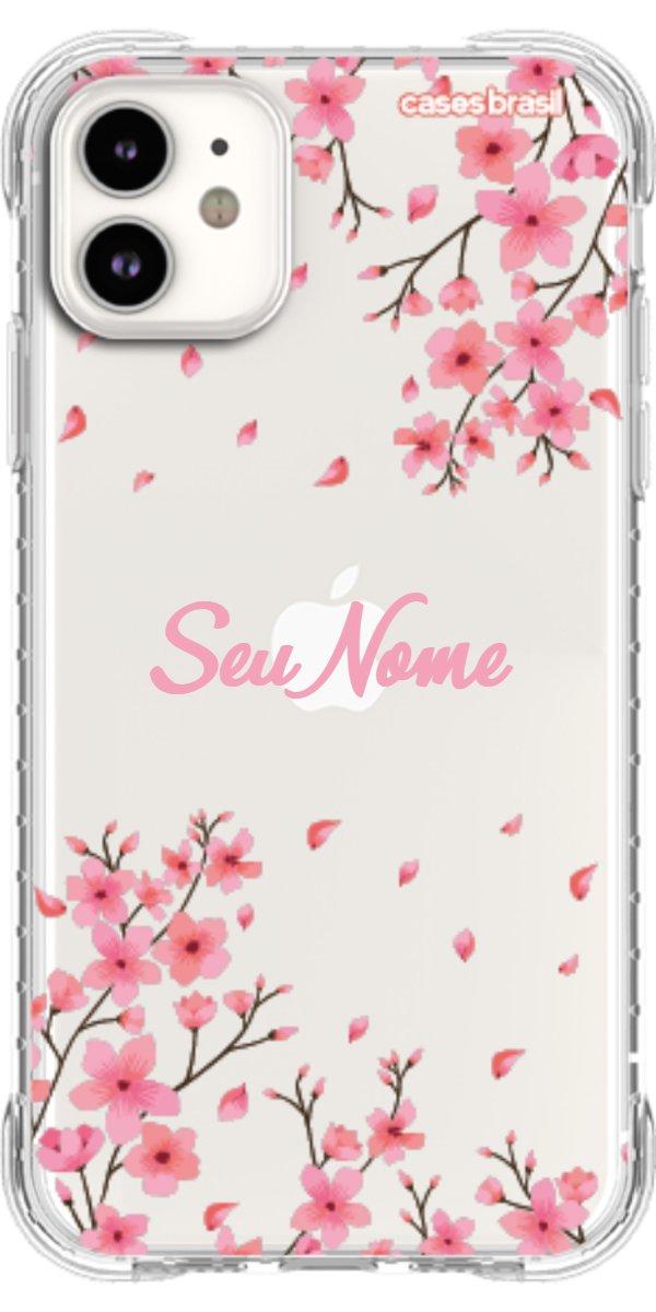 Capinha para Celular Floral Rosinha
