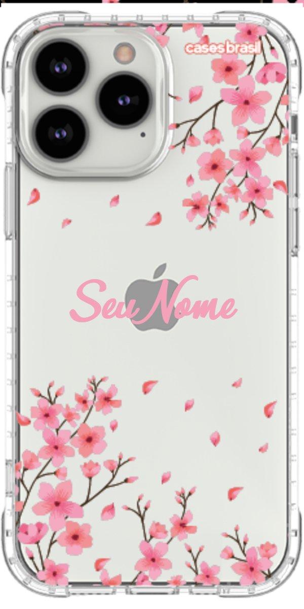 Capinha para Celular Floral Rosinha