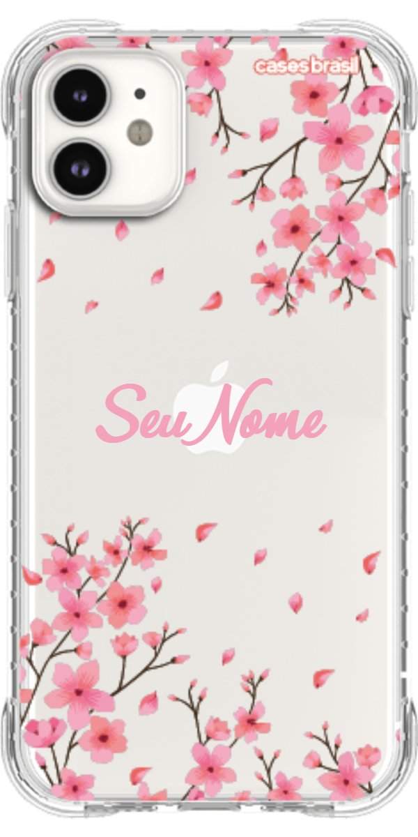 Capinha para Celular Floral Rosinha