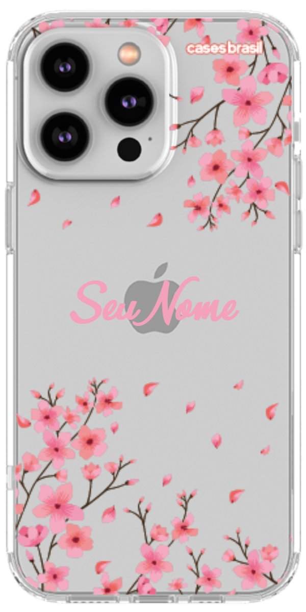 Capinha para Celular Floral Rosinha