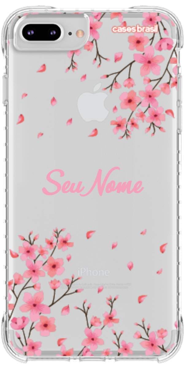 Capinha para Celular Floral Rosinha