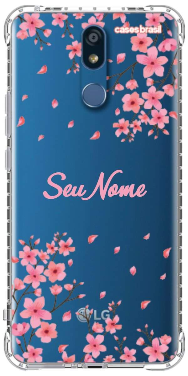 Capinha para Celular Floral Rosinha
