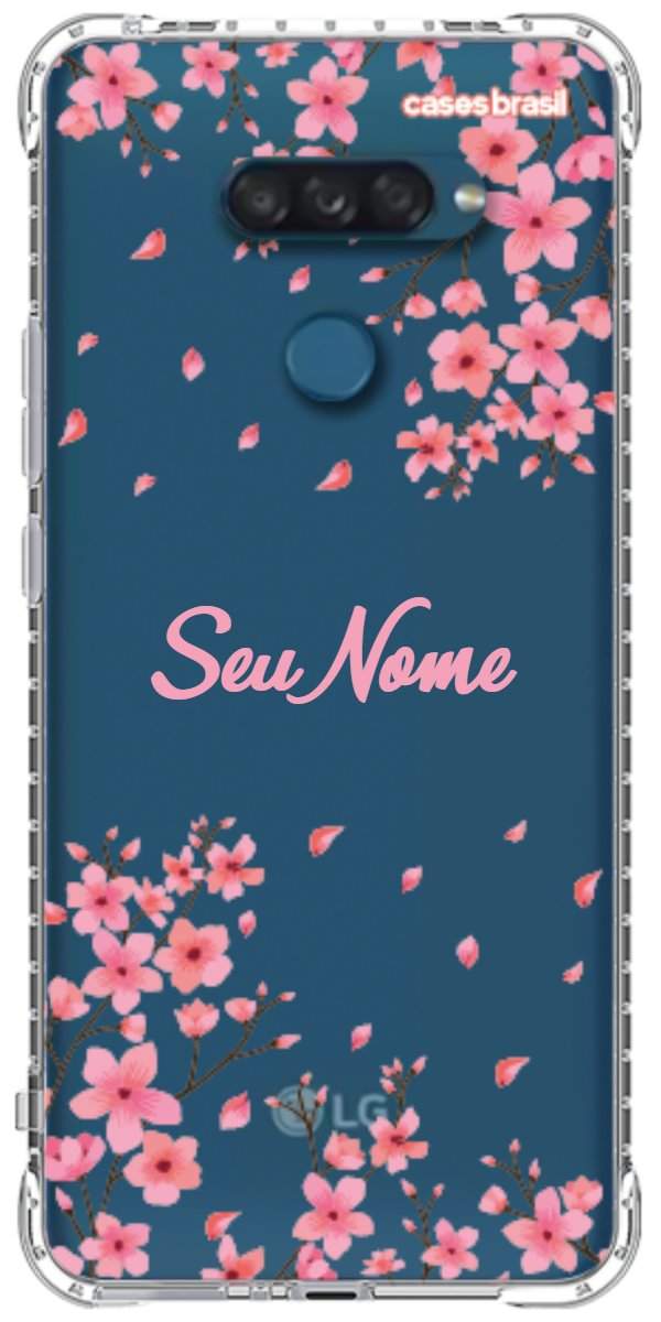 Capinha para Celular Floral Rosinha