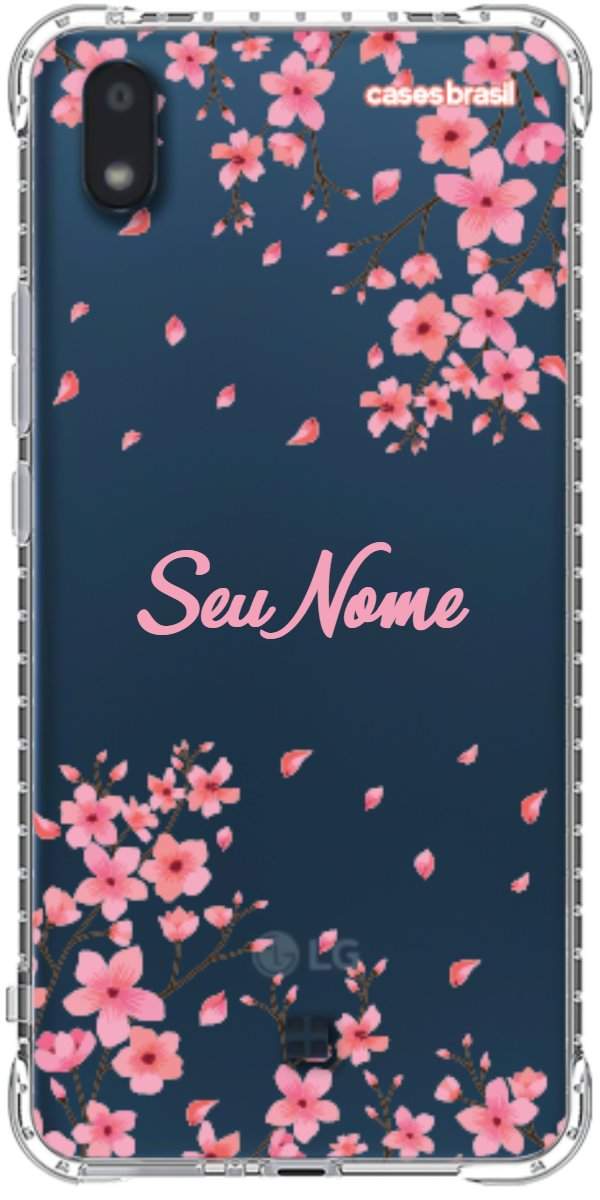 Capinha para Celular Floral Rosinha