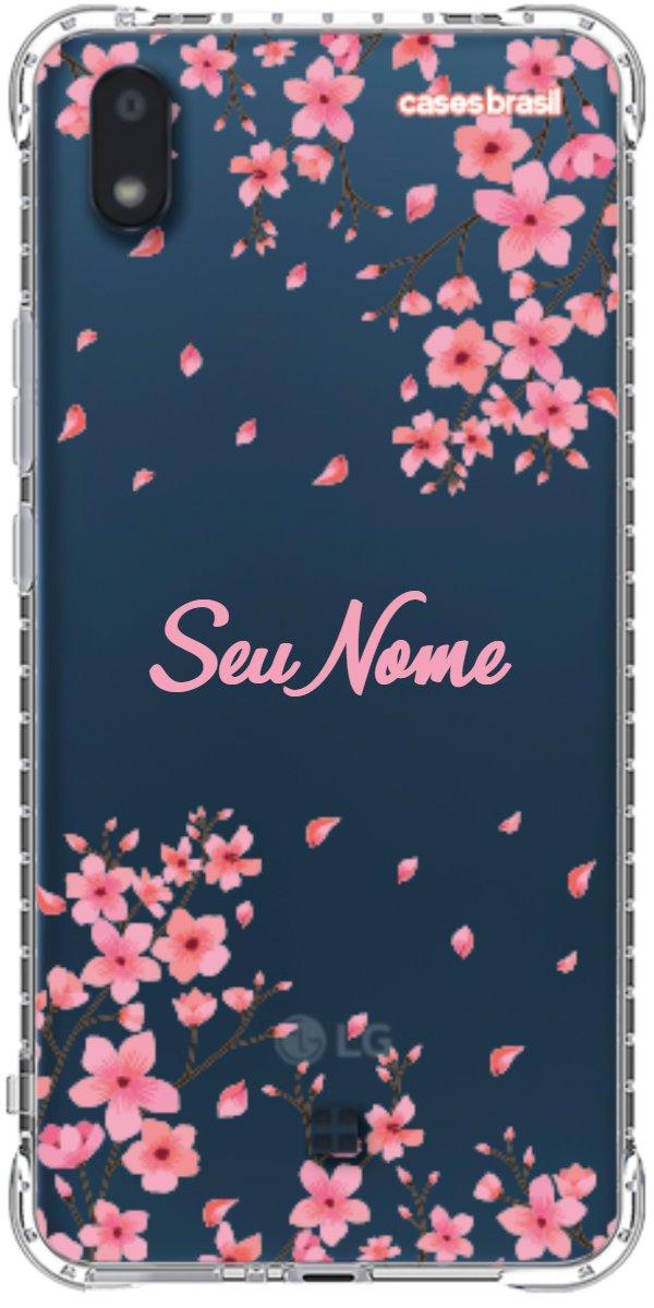 Capinha para Celular Floral Rosinha
