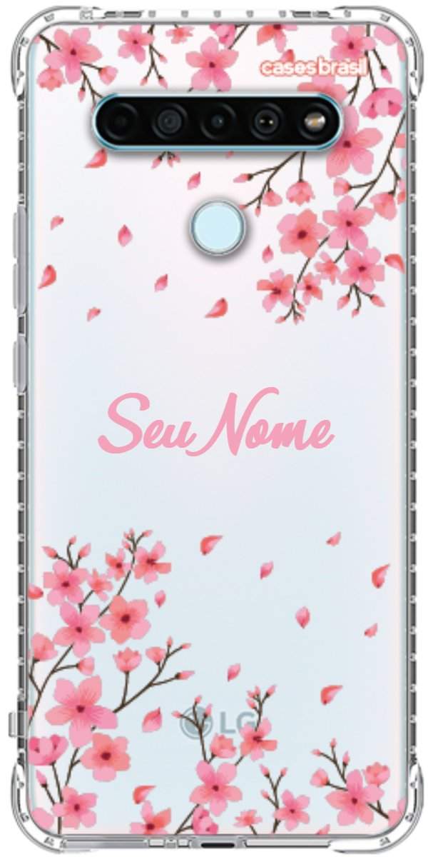 Capinha para Celular Floral Rosinha