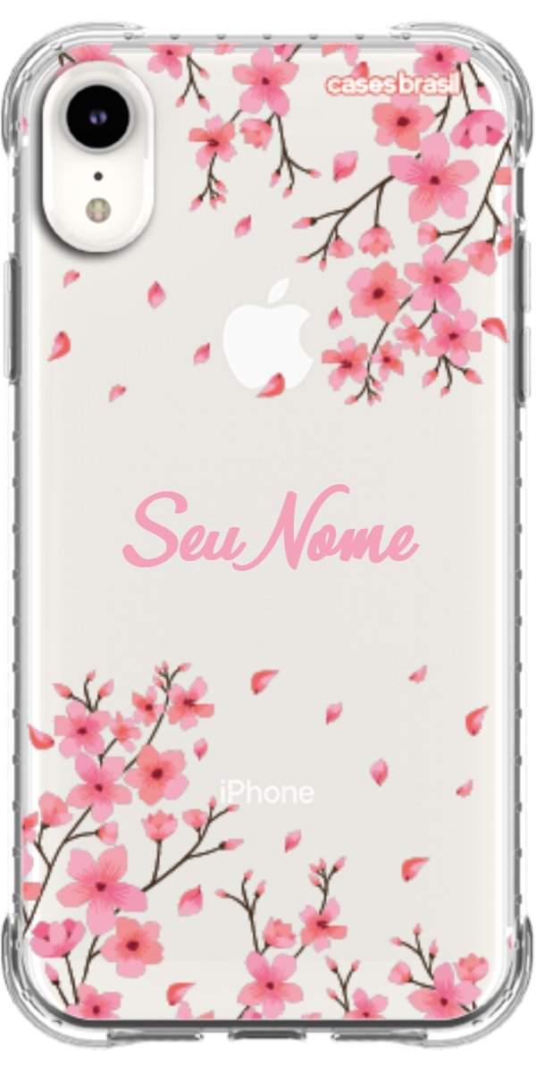 Capinha para Celular Floral Rosinha