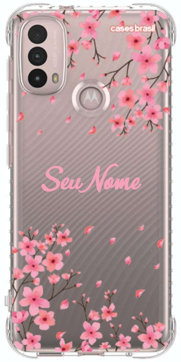 Capinha para Celular Floral Rosinha