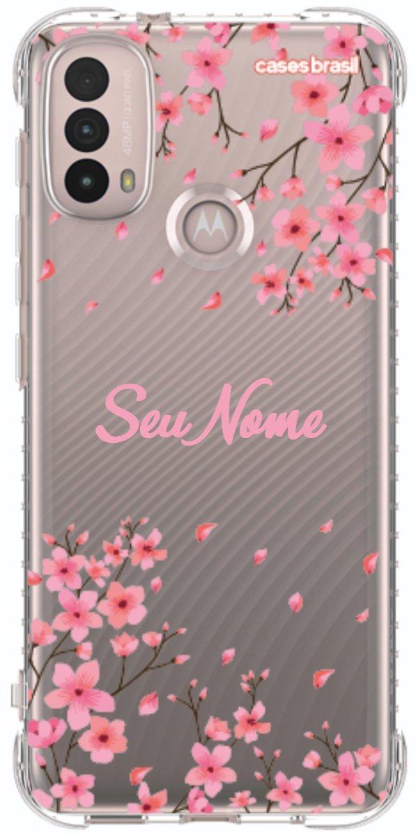Capinha para Celular Floral Rosinha