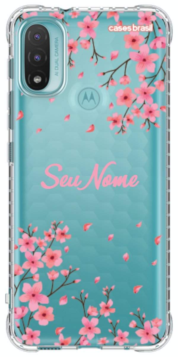 Capinha para Celular Floral Rosinha