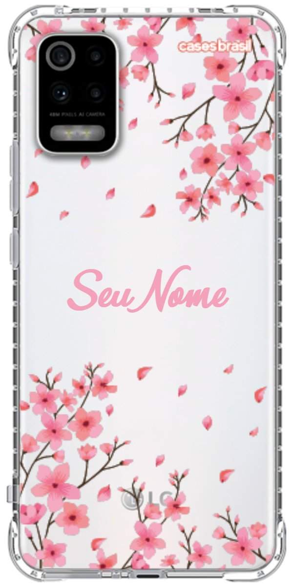 Capinha para Celular Floral Rosinha
