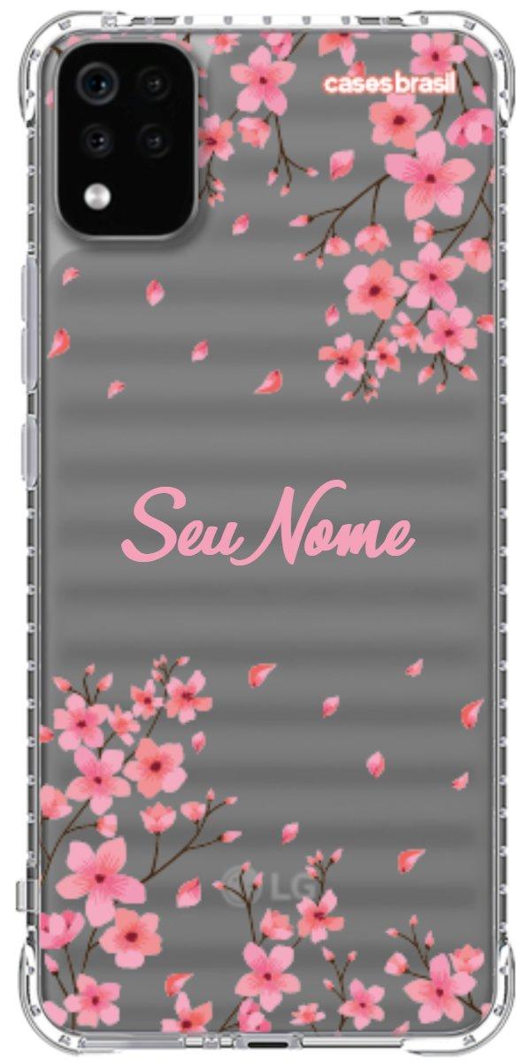 Capinha para Celular Floral Rosinha