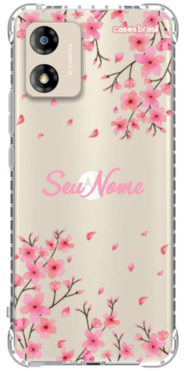 Capinha para Celular Floral Rosinha