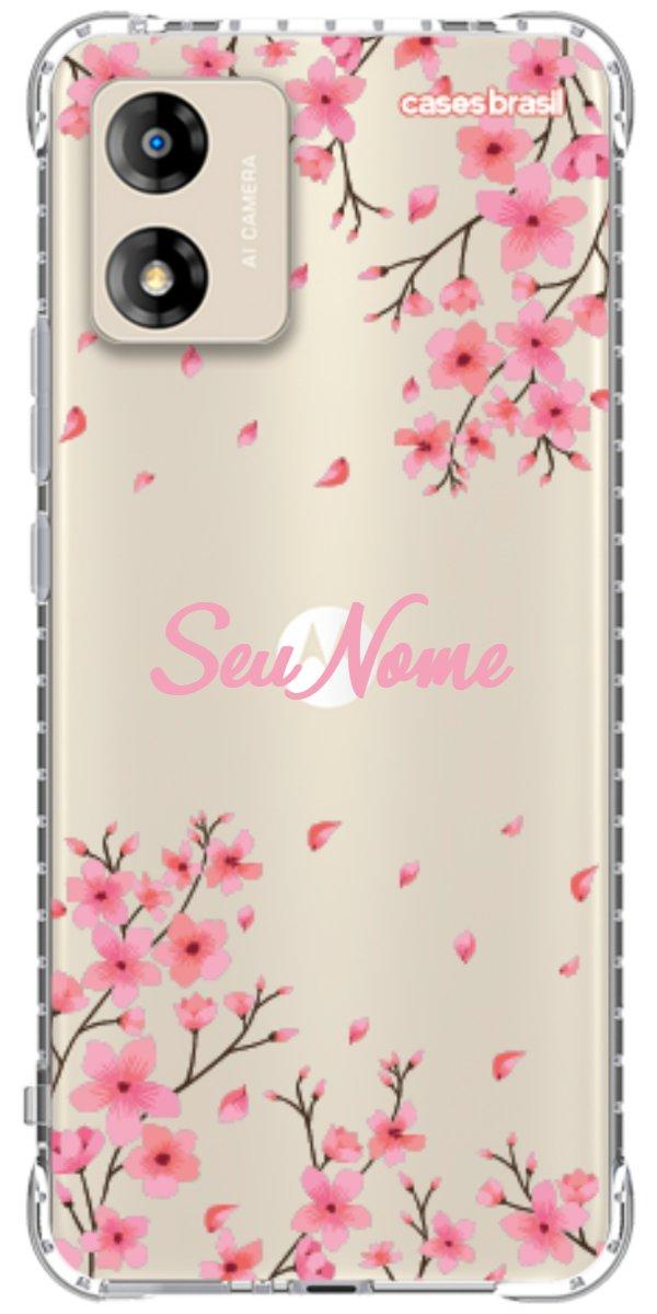 Capinha para Celular Floral Rosinha
