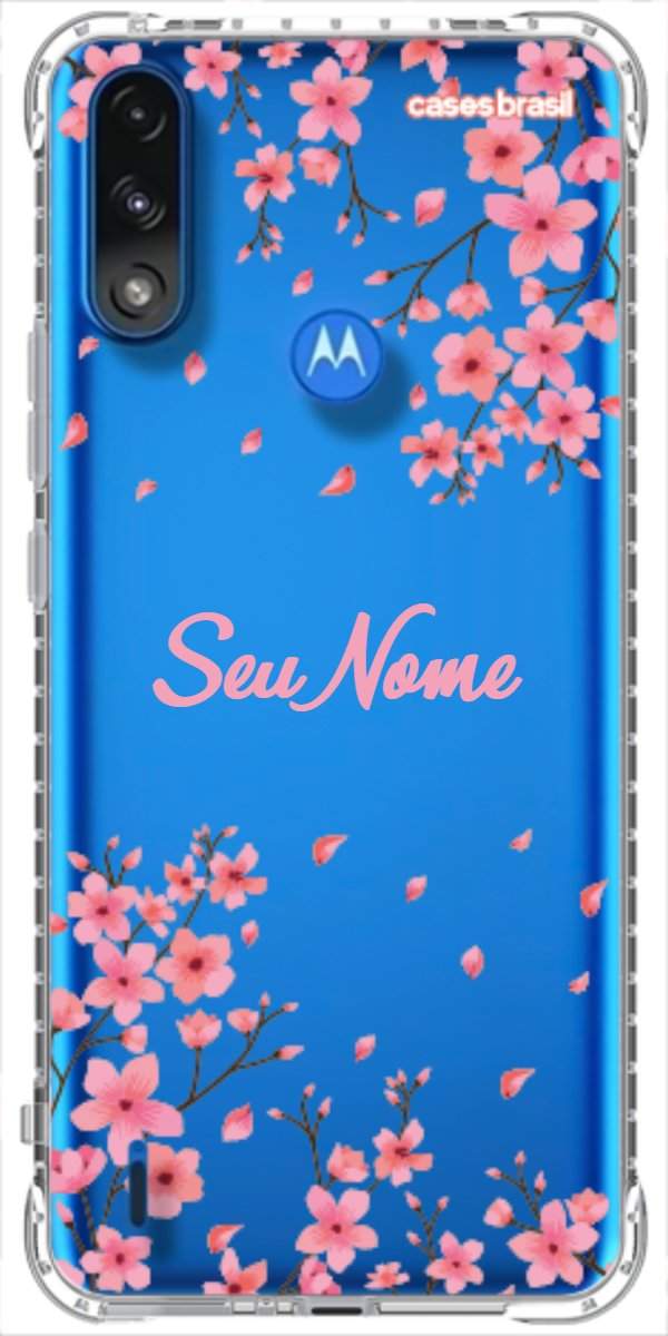 Capinha para Celular Floral Rosinha