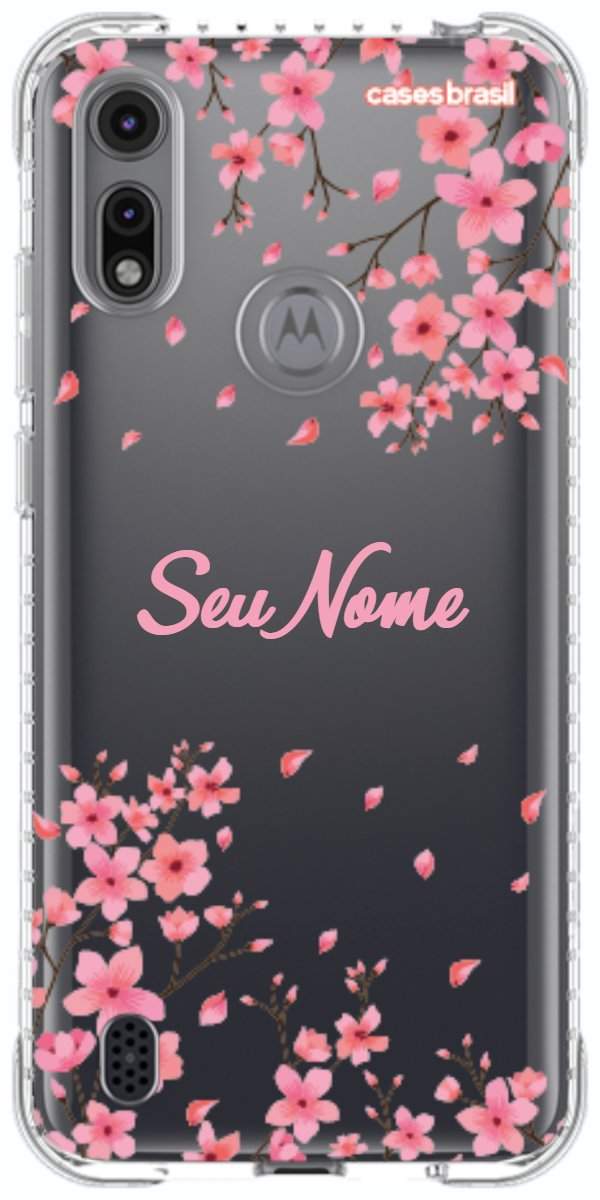 Capinha para Celular Floral Rosinha