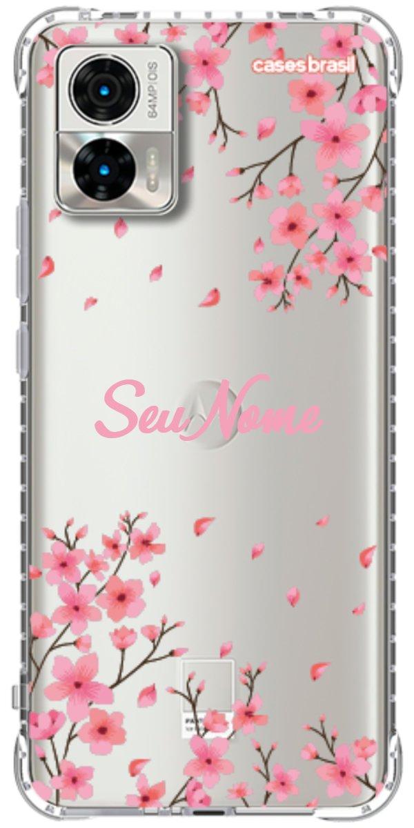 Capinha para Celular Floral Rosinha