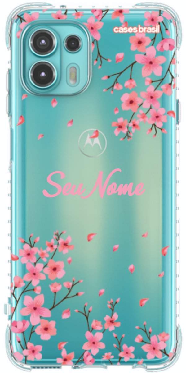 Capinha para Celular Floral Rosinha
