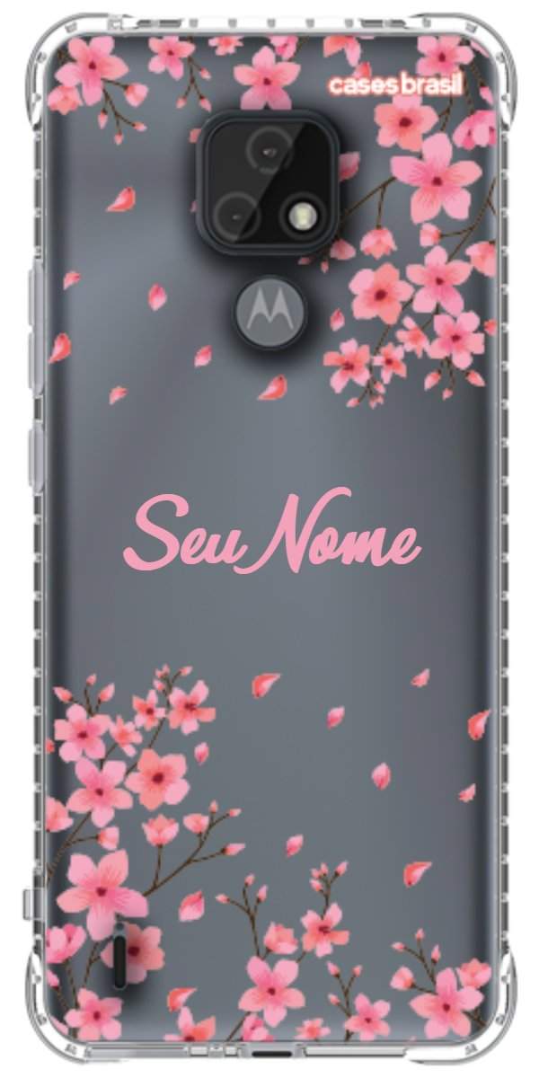 Capinha para Celular Floral Rosinha