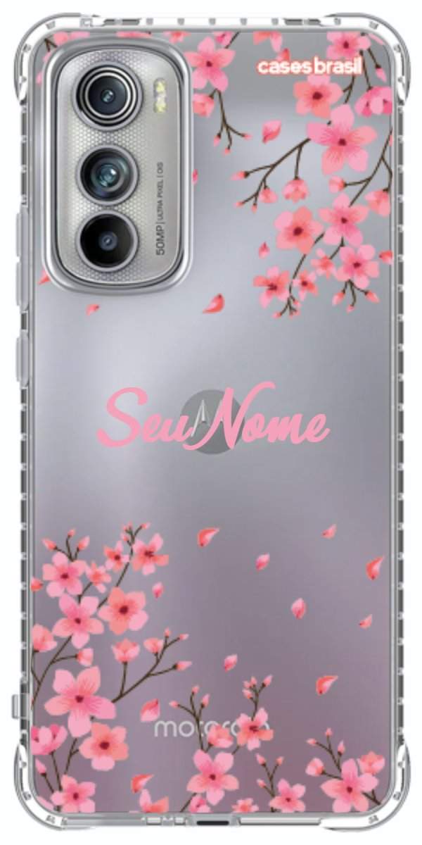 Capinha para Celular Floral Rosinha