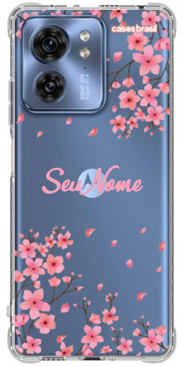Capinha para Celular Floral Rosinha